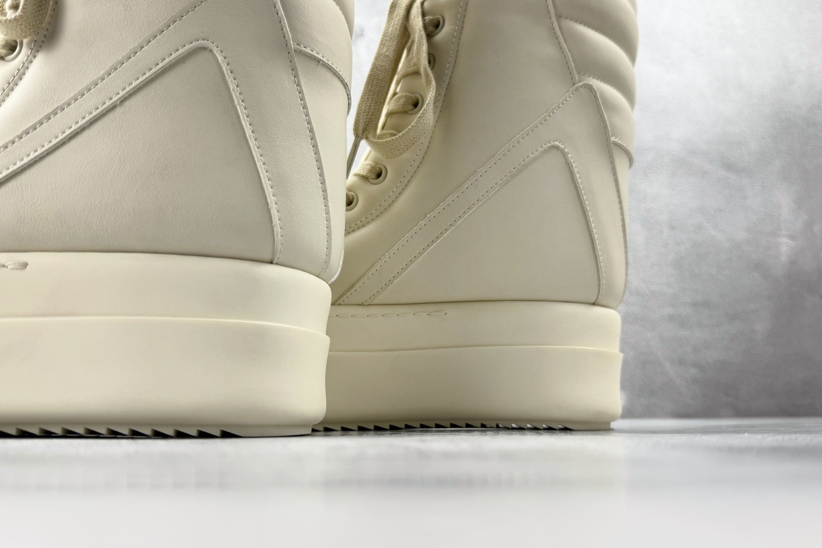 650 RICK OWENS/RO Mega Geobask 白色 RU02D6855LCO-1111