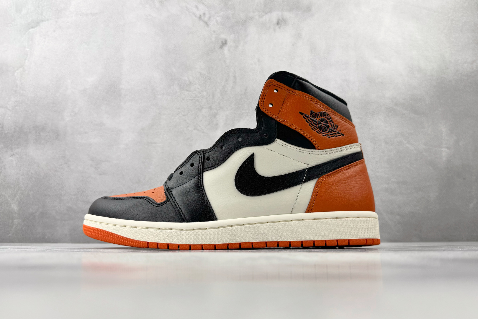 纯原品质 Jordan Air Jordan 1 Shattered Backboard扣碎 白黑橙 DZ5485-008