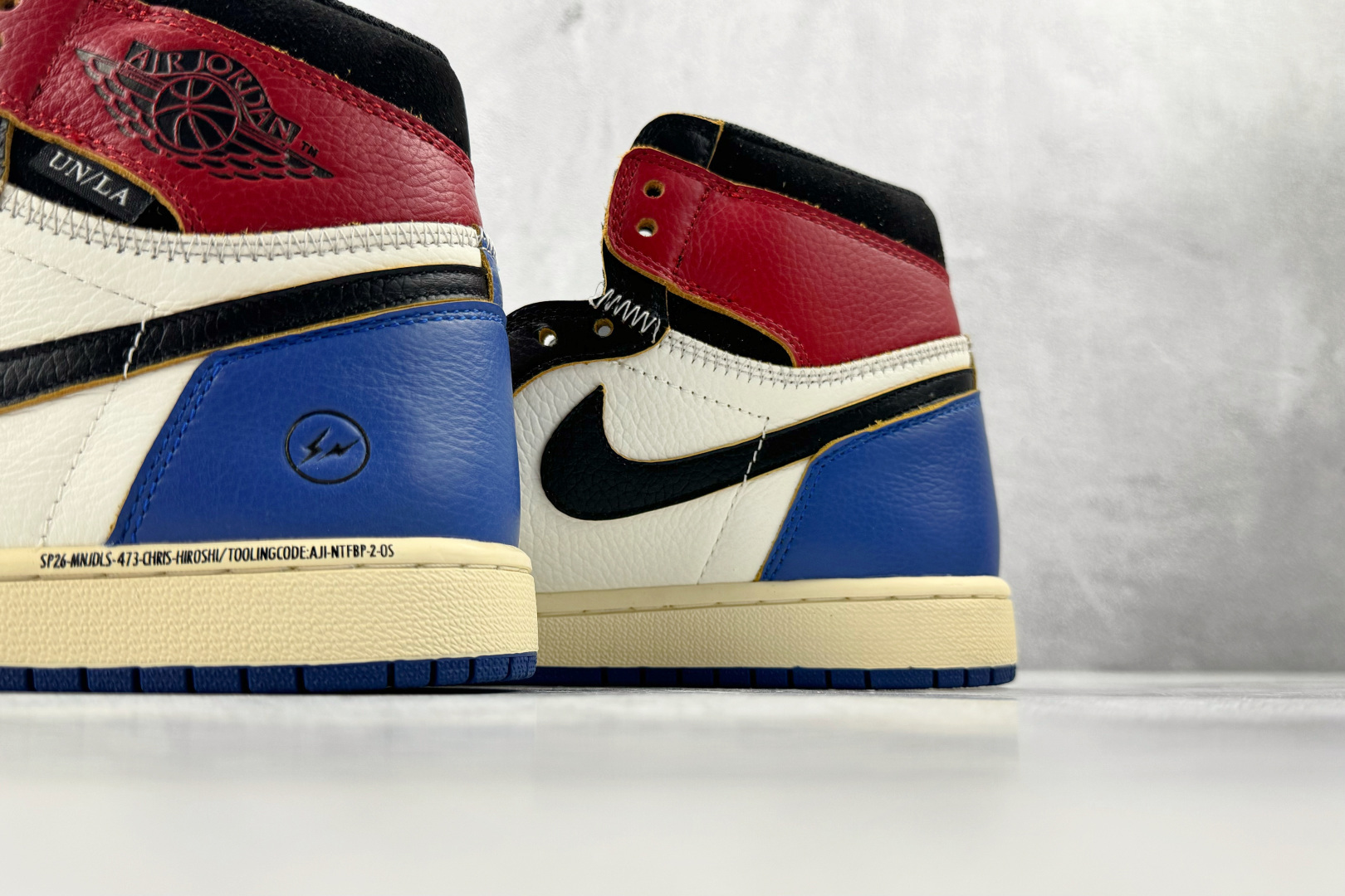 河源 Jordan  × Union x Fragment Design Air Jordan 1 Hi