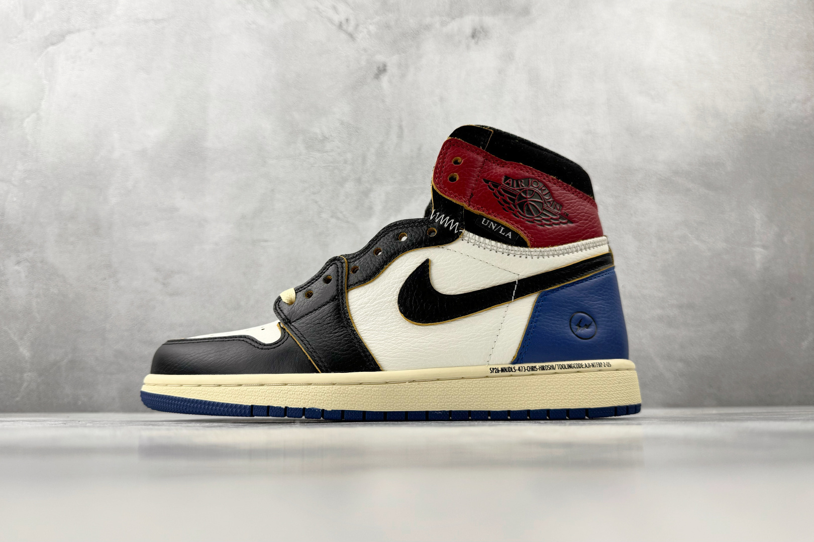 河源 Jordan  × Union x Fragment Design Air Jordan 1 Hi