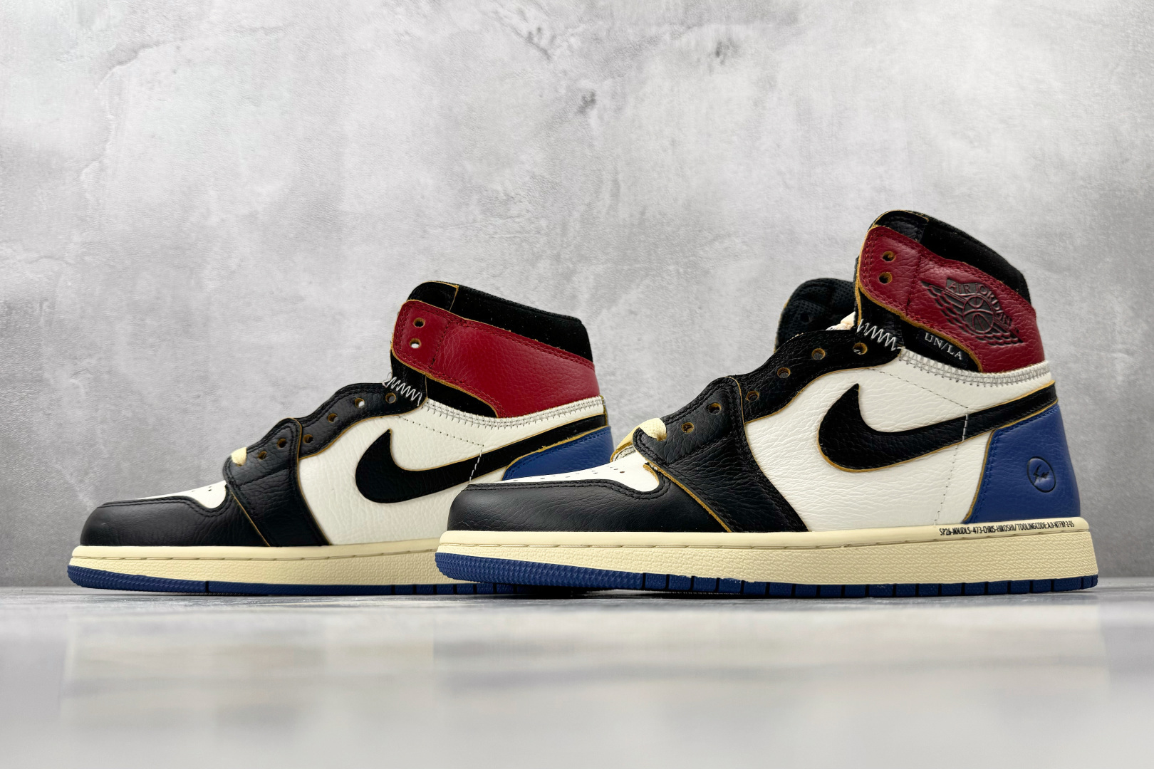 河源 Jordan  × Union x Fragment Design Air Jordan 1 Hi