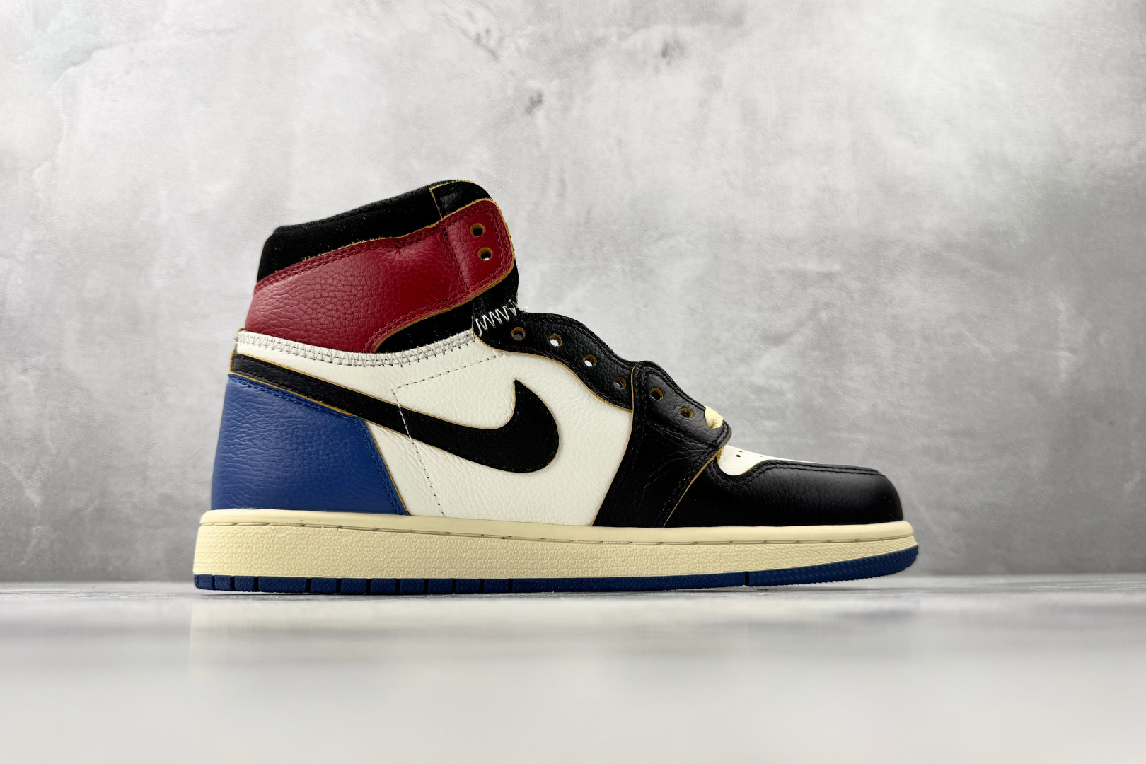 河源 Jordan  × Union x Fragment Design Air Jordan 1 Hi