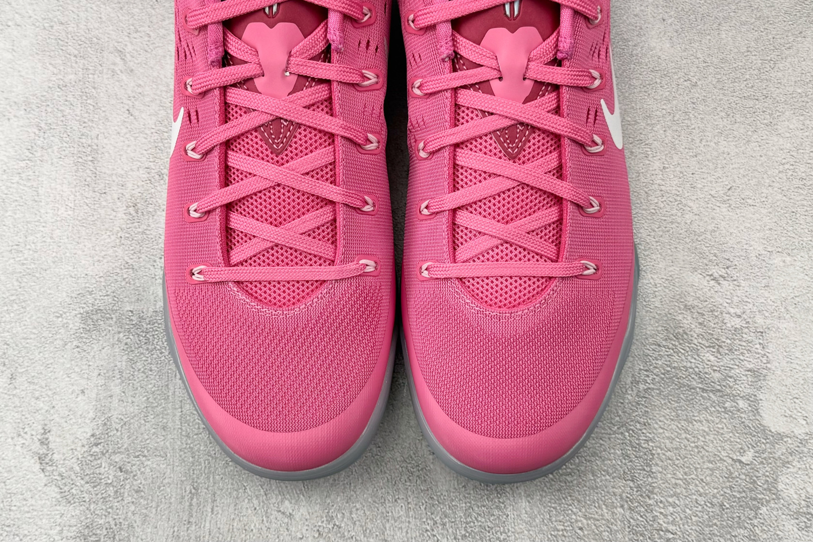 顶级纯原 完美复刻 Nike Kobe 9 Low EM Think Pink PE 粉色货号：HQ49
