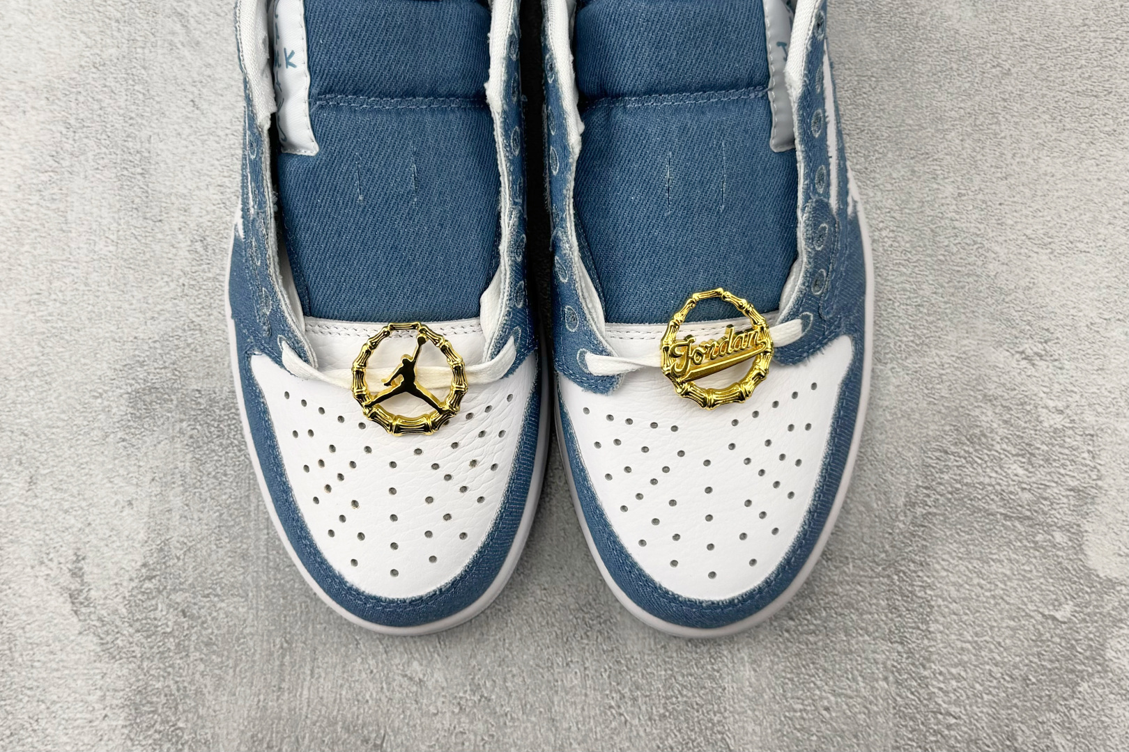 河源 Travis Scott x Jordan Air Jordan 1 牛仔蓝货号：IQ7604 1