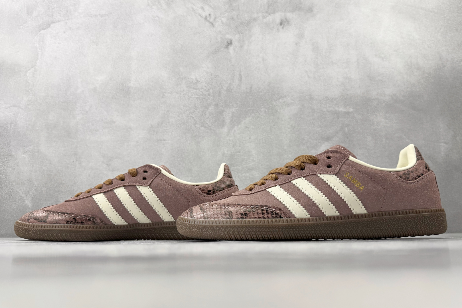 160 出口订单 adidas originals Samba 蛇纹棕 KI5329
