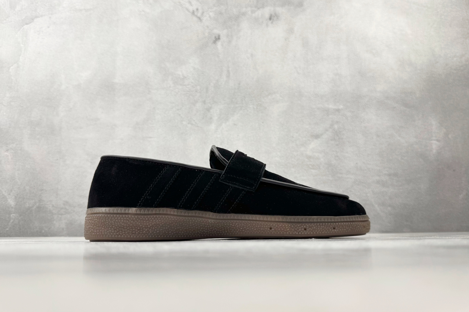 160 出口订单 adidas originals HANDBALL SPEZIAL Loafer 黑色 KJ0641