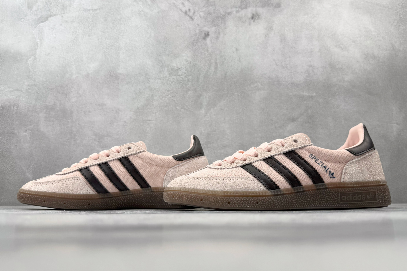 160 出口订单 adidas originals HANDBALL SPEZIAL Sandy Pink Aurora Coffee Gum 粉色 IH1499