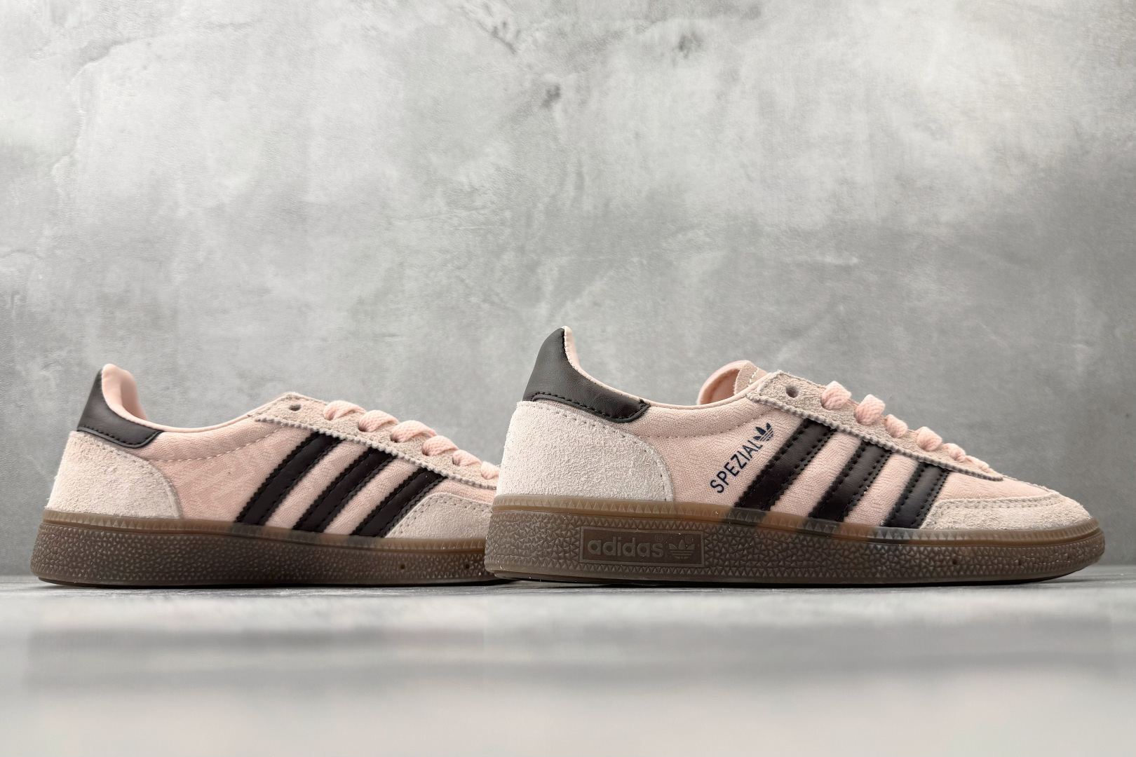 160 出口订单 adidas originals HANDBALL SPEZIAL Sandy Pink Aurora Coffee Gum 粉色 IH1499