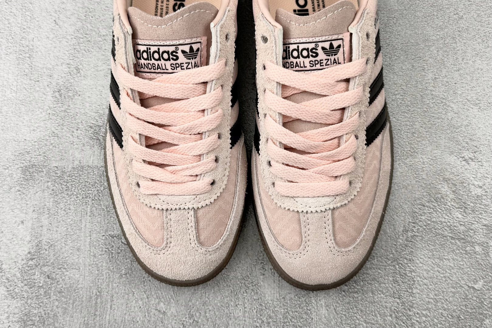 160 出口订单 adidas originals HANDBALL SPEZIAL Sandy Pink Aurora Coffee Gum 粉色 IH1499
