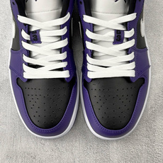 OT纯原 Jordan Air Jordan 1 Low 黑紫拼接货号:-501尺码:35.5 36 3 OT纯原 Jordan Air Jordan 1 Low 黑紫拼接货号:-501尺码:35.5 36 3
