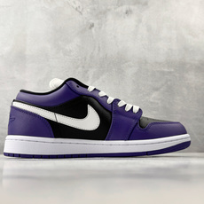 OT纯原 Jordan Air Jordan 1 Low 黑紫拼接货号:-501尺码:35.5 36 3 OT纯原 Jordan Air Jordan 1 Low 黑紫拼接货号:-501尺码:35.5 36 3