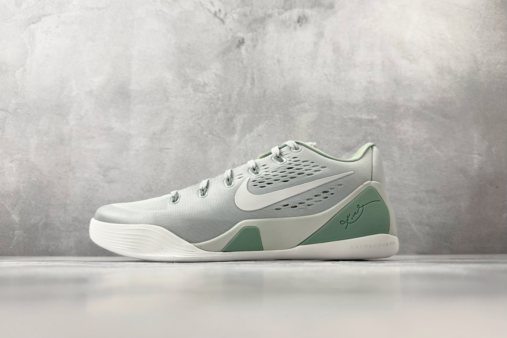 GX 顶级纯原 完美复刻  Nike Kobe 9 EM Protro 浅灰绿货号：IH1401-003