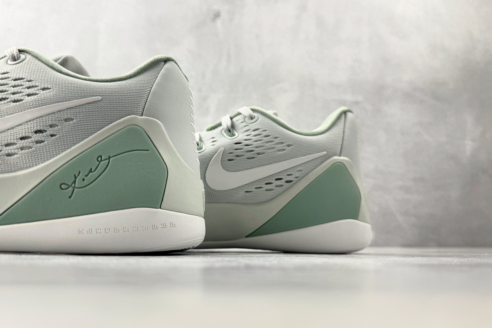 GX 顶级纯原 完美复刻  Nike Kobe 9 EM Protro 浅灰绿货号：IH1401-003