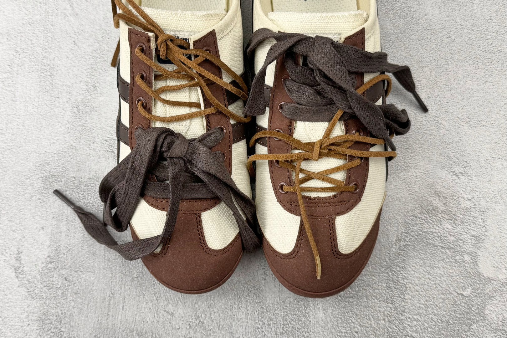 广版 【定制球鞋】 Onitsuka Tiger鬼塚虎 MEXICO 66 气泡水母 秋日牛仔 米棕货号
