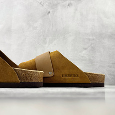 莞产 Birkenstock Kyoto 牛皮绒面革单扣 EVA 棕色货号:尺码:35 36 36.5 莞产 Birkenstock Kyoto 牛皮绒面革单扣 EVA 棕色货号:尺码:35 36 36.5