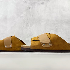 莞产 Birkenstock Kyoto 牛皮绒面革单扣 EVA 棕色货号:尺码:35 36 36.5 莞产 Birkenstock Kyoto 牛皮绒面革单扣 EVA 棕色货号:尺码:35 36 36.5