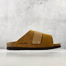 莞产 Birkenstock Kyoto 牛皮绒面革单扣 EVA 棕色货号:尺码:35 36 36.5 莞产 Birkenstock Kyoto 牛皮绒面革单扣 EVA 棕色货号:尺码:35 36 36.5