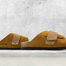 莞产 Birkenstock Kyoto 牛皮绒面革单扣 EVA 棕色货号:尺码:35 36 36.5 莞产 Birkenstock Kyoto 牛皮绒面革单扣 EVA 棕色货号:尺码:35 36 36.5