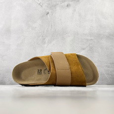 莞产 Birkenstock Kyoto 牛皮绒面革单扣 EVA 棕色货号:尺码:35 36 36.5 莞产 Birkenstock Kyoto 牛皮绒面革单扣 EVA 棕色货号:尺码:35 36 36.5