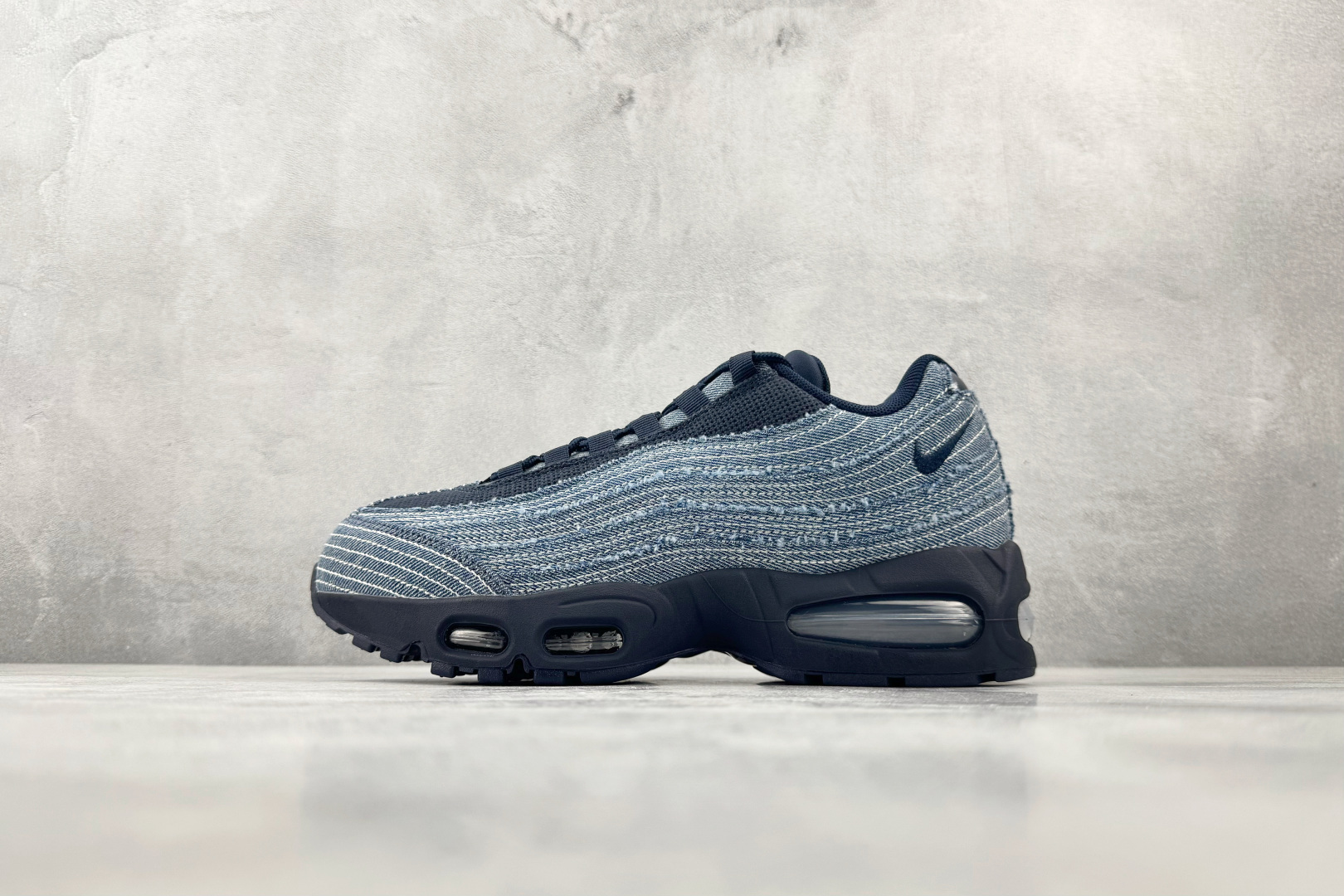 GX 顶级纯原 完美复刻 Levi's x  Nike Air Max 95 “Obsidian” 蓝色