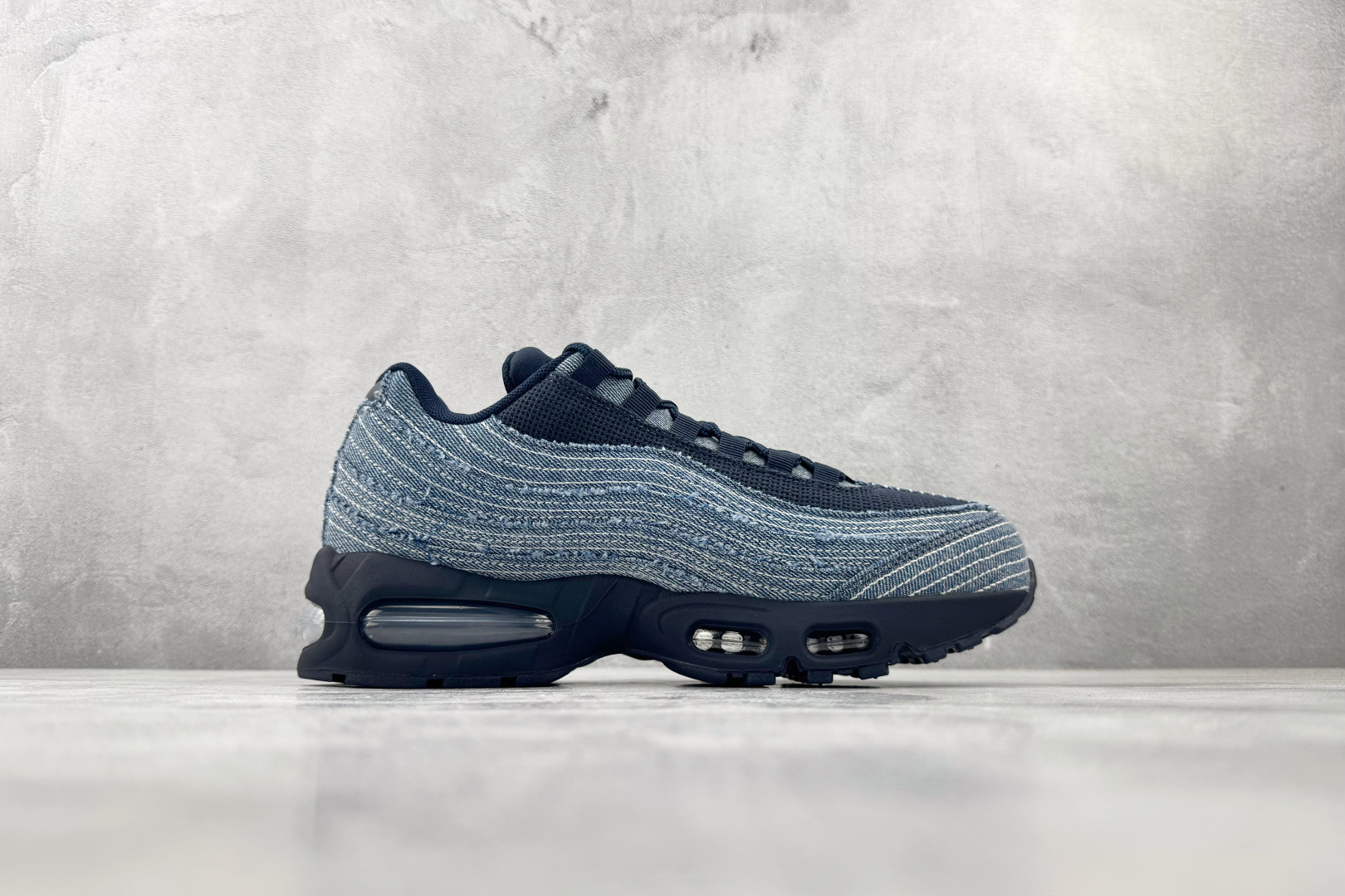 GX 顶级纯原 完美复刻 Levi's x  Nike Air Max 95 “Obsidian” 蓝色