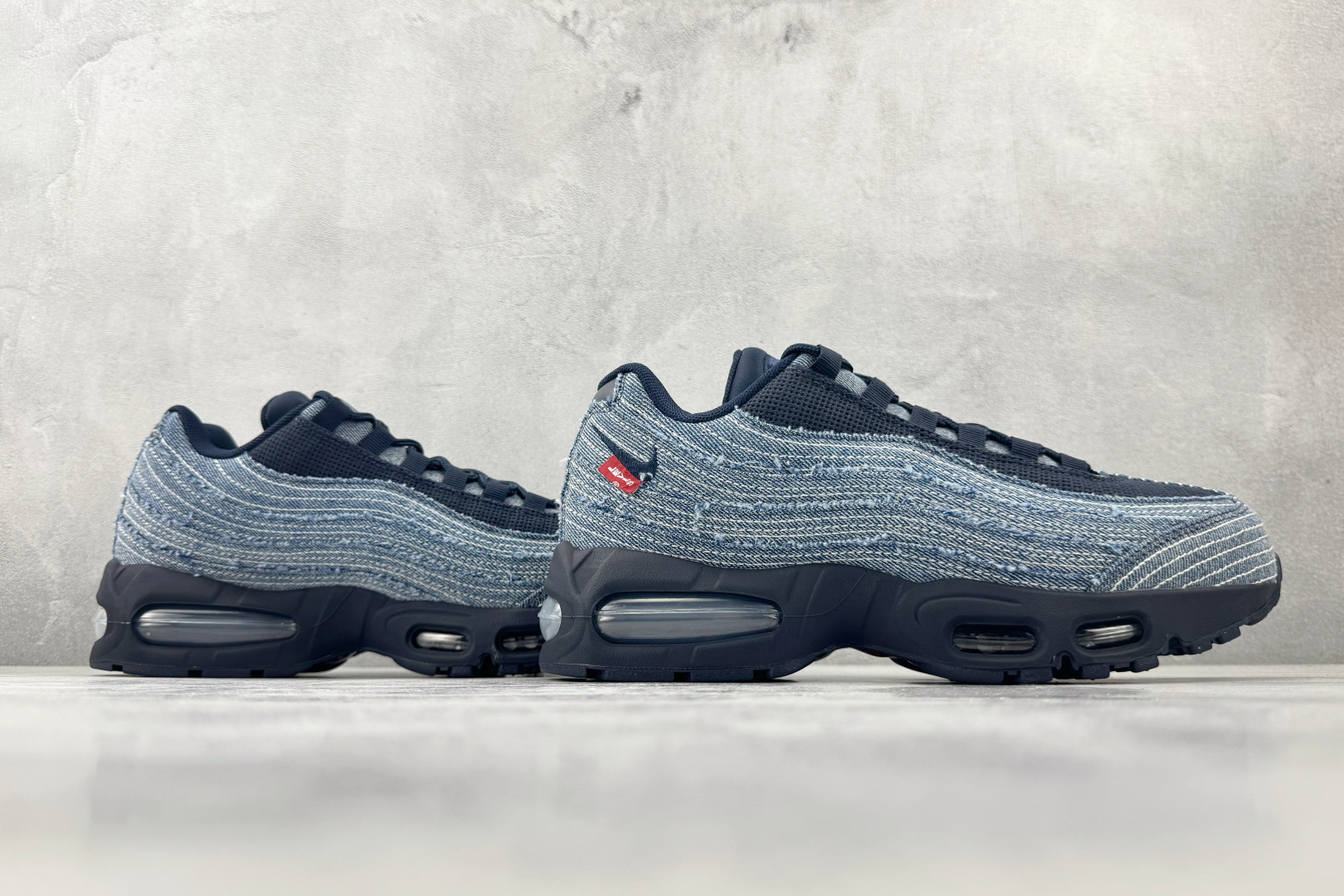 GX 顶级纯原 完美复刻 Levi's x  Nike Air Max 95 “Obsidian” 蓝色
