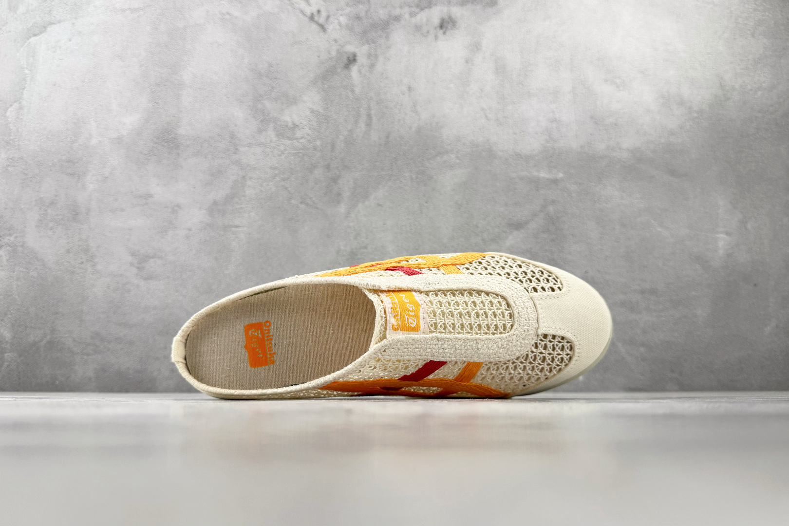 SC 渠道特供 Onitsuka Tiger 鬼塚虎 MEXICO 66 Sabot 橙红货号：1183