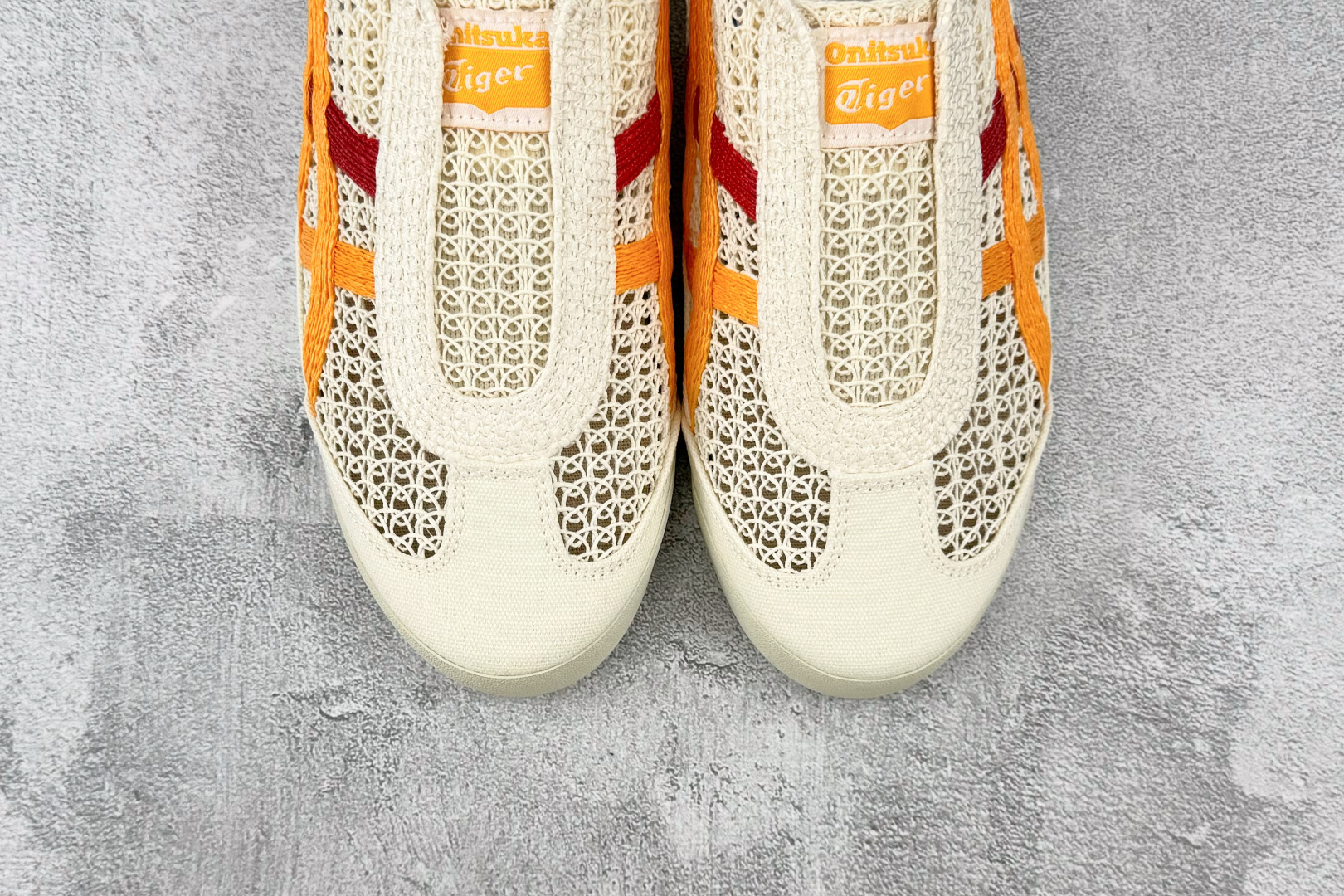 SC 渠道特供 Onitsuka Tiger 鬼塚虎 MEXICO 66 Sabot 橙红货号：1183