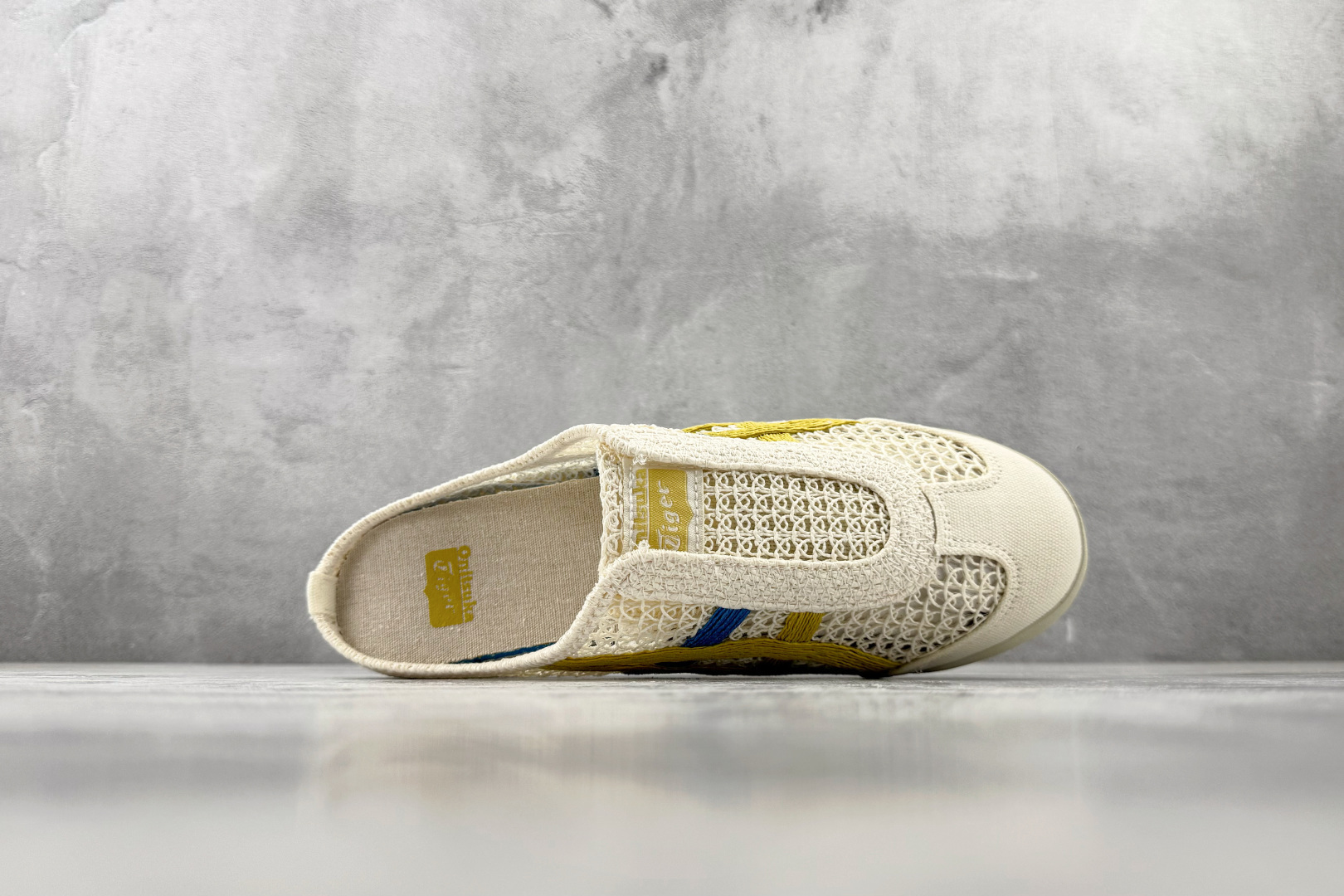 SC 渠道特供 Onitsuka Tiger 鬼塚虎 MEXICO 66 SABOT 米色/黄色货号：1