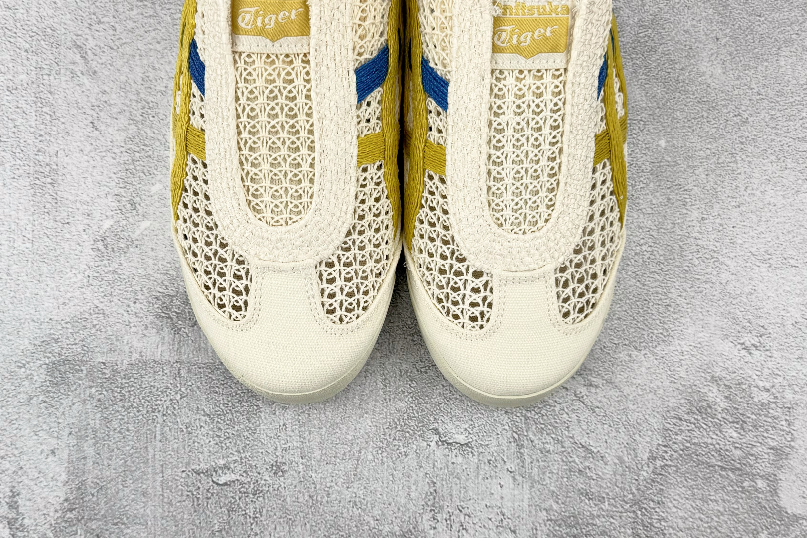 SC 渠道特供 Onitsuka Tiger 鬼塚虎 MEXICO 66 SABOT 米色/黄色货号：1