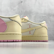 DT 顶级原版 Jordan × Travis Scott Air Jordan 1 Low OG 粉倒钩 Sh DT 顶级原版 Jordan × Travis Scott Air Jordan 1 Low OG 粉倒钩 Sh