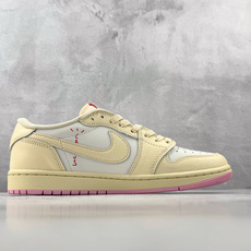 DT 顶级原版 Jordan × Travis Scott Air Jordan 1 Low OG 粉倒钩 Sh DT 顶级原版 Jordan × Travis Scott Air Jordan 1 Low OG 粉倒钩 Sh