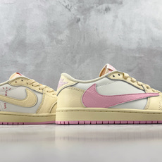 DT 顶级原版 Jordan × Travis Scott Air Jordan 1 Low OG 粉倒钩 Sh DT 顶级原版 Jordan × Travis Scott Air Jordan 1 Low OG 粉倒钩 Sh