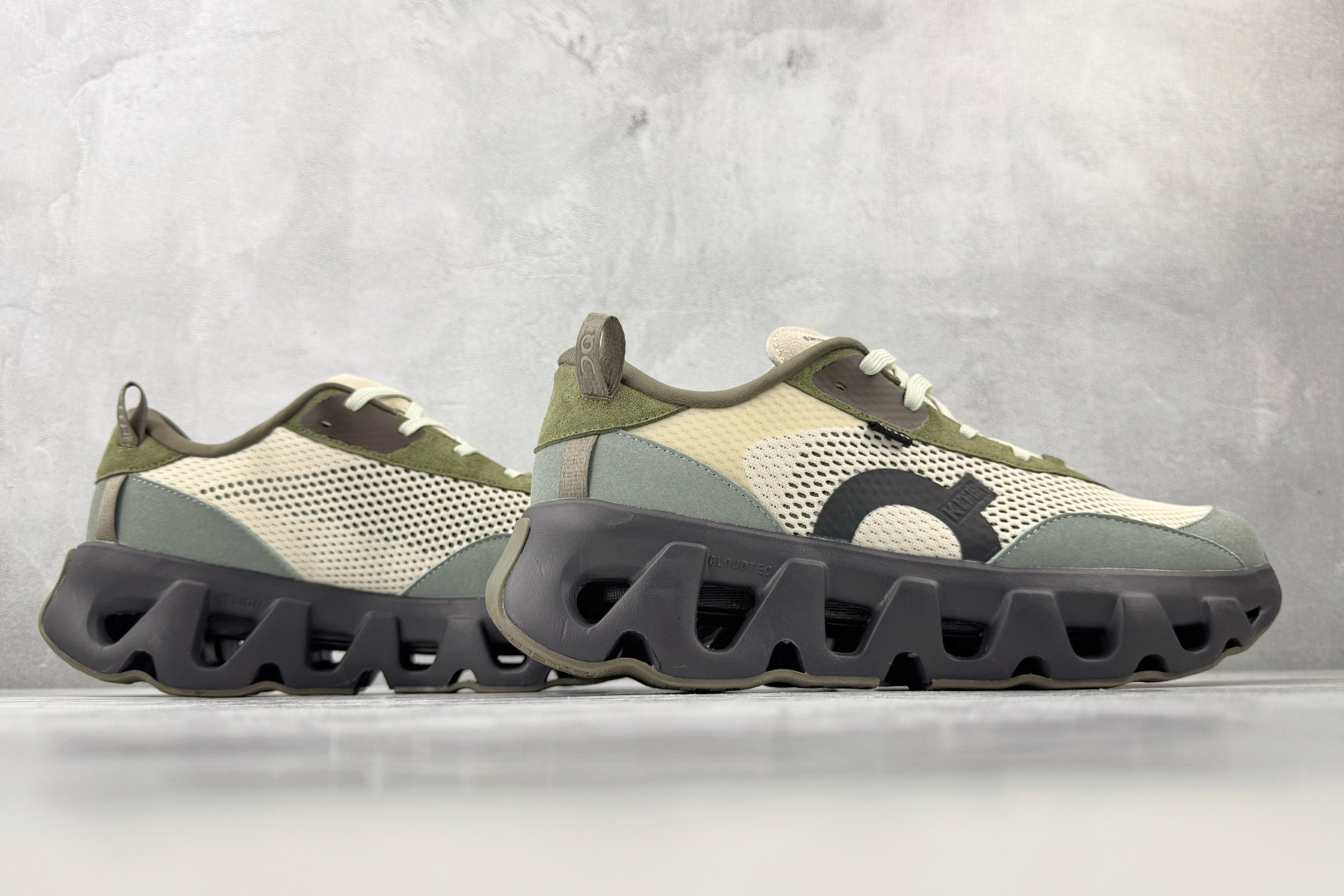 HC On × KITH K-Tech 2 橄榄绿 货号 ：3MG 尺码：36 36.5 37 38.5 39 40 4