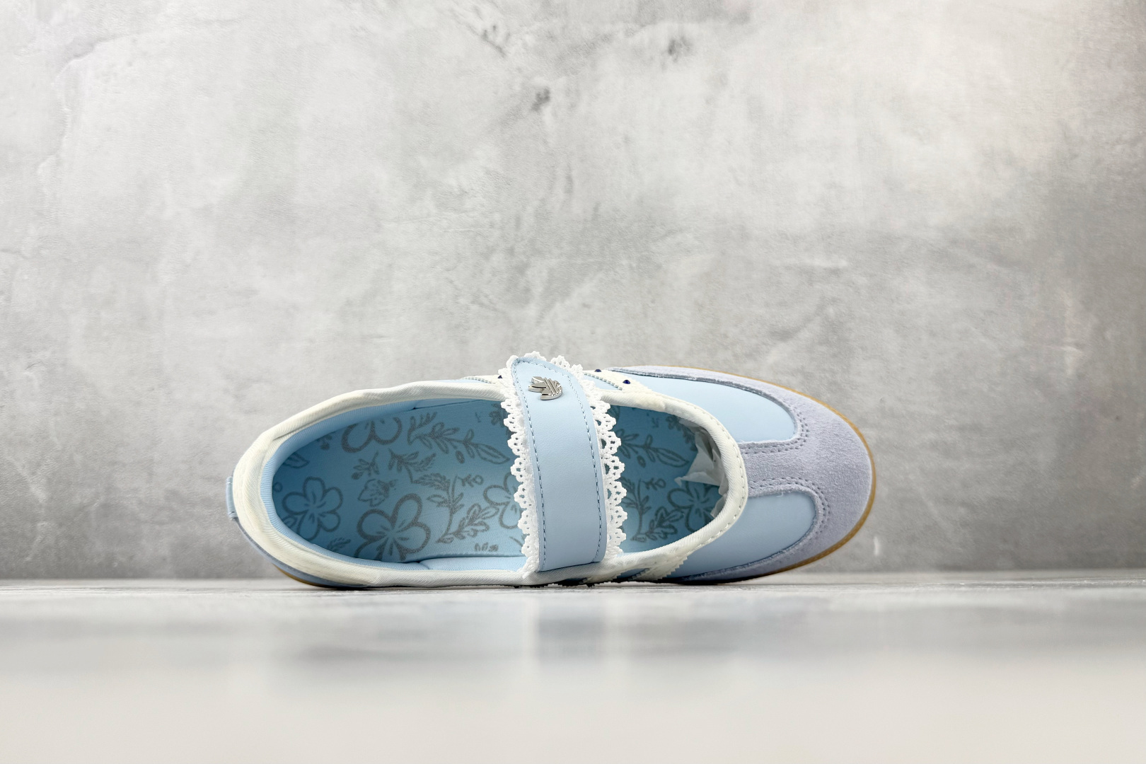 R 版出口订单 adidas originals Samba Jane summer glow 蓝色 货号：LA5345