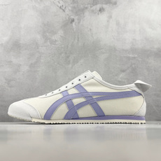OT 头层 Onitsuka Tiger鬼塚虎 MEXICO 66 SLIP-ON 白浅紫 货号:1183B772 1 OT 头层 Onitsuka Tiger鬼塚虎 MEXICO 66 SLIP-ON 白浅紫 货号:1183B772 1
