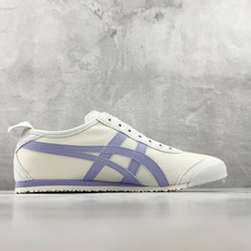 OT 头层 Onitsuka Tiger鬼塚虎 MEXICO 66 SLIP-ON 白浅紫 货号:1183B772 1 OT 头层 Onitsuka Tiger鬼塚虎 MEXICO 66 SLIP-ON 白浅紫 货号:1183B772 1