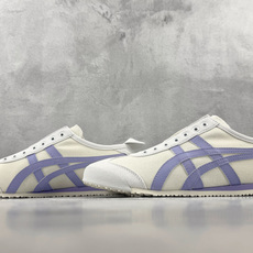 OT 头层 Onitsuka Tiger鬼塚虎 MEXICO 66 SLIP-ON 白浅紫 货号:1183B772 1 OT 头层 Onitsuka Tiger鬼塚虎 MEXICO 66 SLIP-ON 白浅紫 货号:1183B772 1