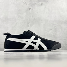 OT 头层 Onitsuka Tiger鬼塚虎 MEXICO 66 白黑 货号:1183B497 001 尺码:35 OT 头层 Onitsuka Tiger鬼塚虎 MEXICO 66 白黑 货号:1183B497 001 尺码:35