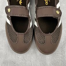 R 版出口订单 adidas originals Samba Jane 棕白 货号:LA6829 尺码:35.5 36 R 版出口订单 adidas originals Samba Jane 棕白 货号:LA6829 尺码:35.5 36