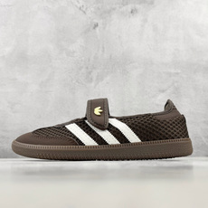 R 版出口订单 adidas originals Samba Jane 棕白 货号:LA6829 尺码:35.5 36 R 版出口订单 adidas originals Samba Jane 棕白 货号:LA6829 尺码:35.5 36