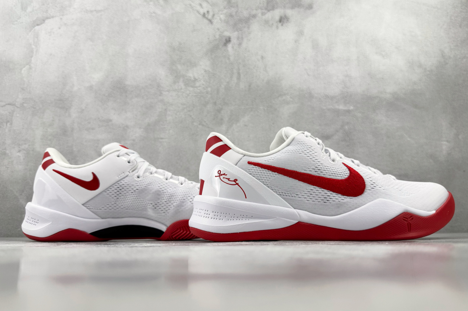 GX 顶级纯原 完美复刻 Nike Kobe 8 Protro TB 白红 货号：HM6469-101 尺码：40 40