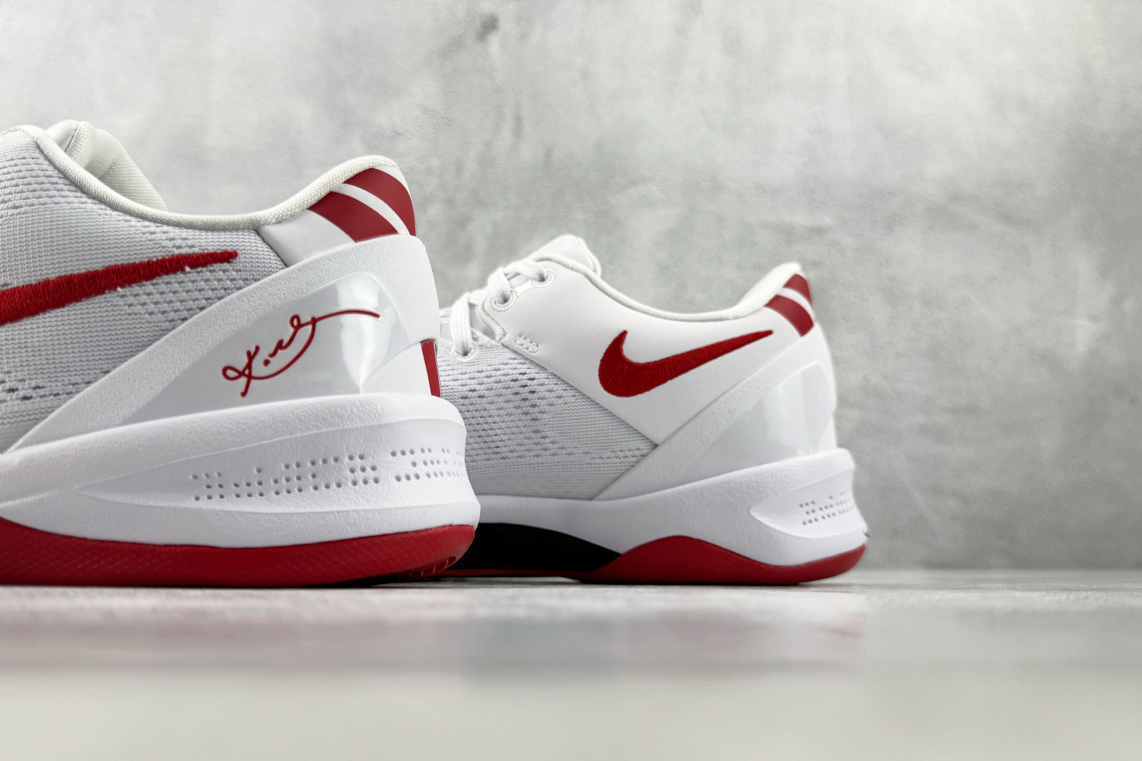 GX 顶级纯原 完美复刻 Nike Kobe 8 Protro TB 白红 货号：HM6469-101 尺码：40 40