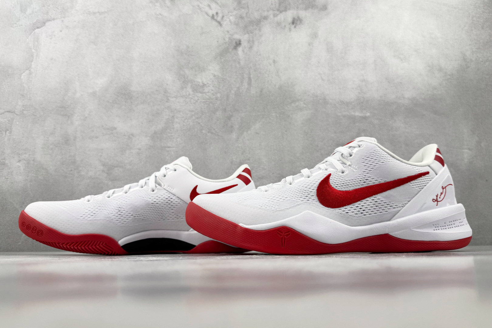 GX 顶级纯原 完美复刻 Nike Kobe 8 Protro TB 白红 货号：HM6469-101 尺码：40 40