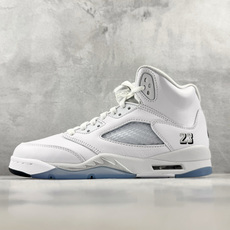 Y3 Jordan Air Jordan 5 Retro OG "White Metallic" 白色 货号:HQ797 Y3 Jordan Air Jordan 5 Retro OG "White Metallic" 白色 货号:HQ797