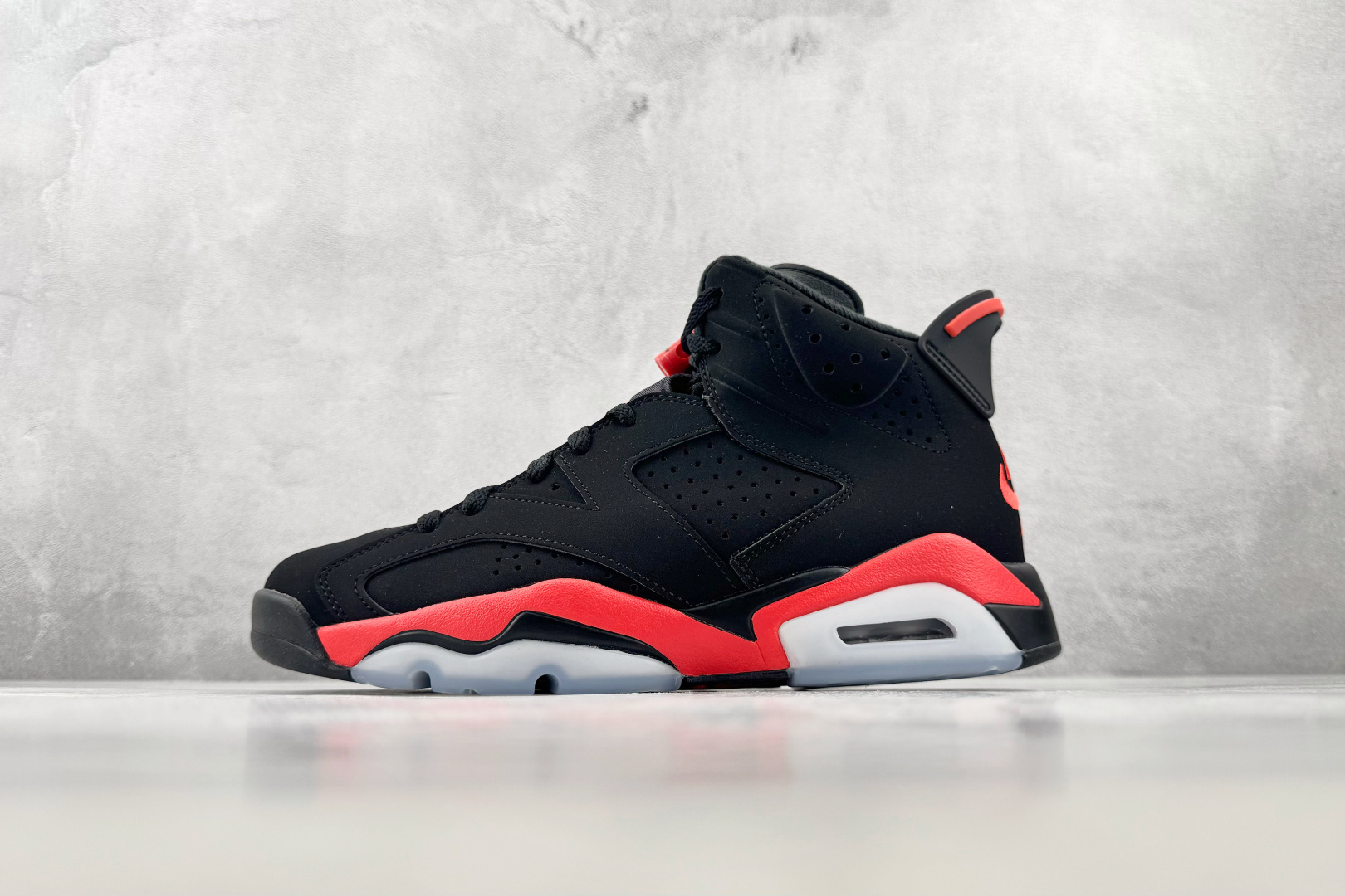 Y3 Jordan Air Jordan 6 "Infrared Salesman" 反转红外线 黑红色 货号:CT85 Y3 Jordan Air Jordan 6 "Infrared Salesman" 反转红外线 黑红色 货号:CT85