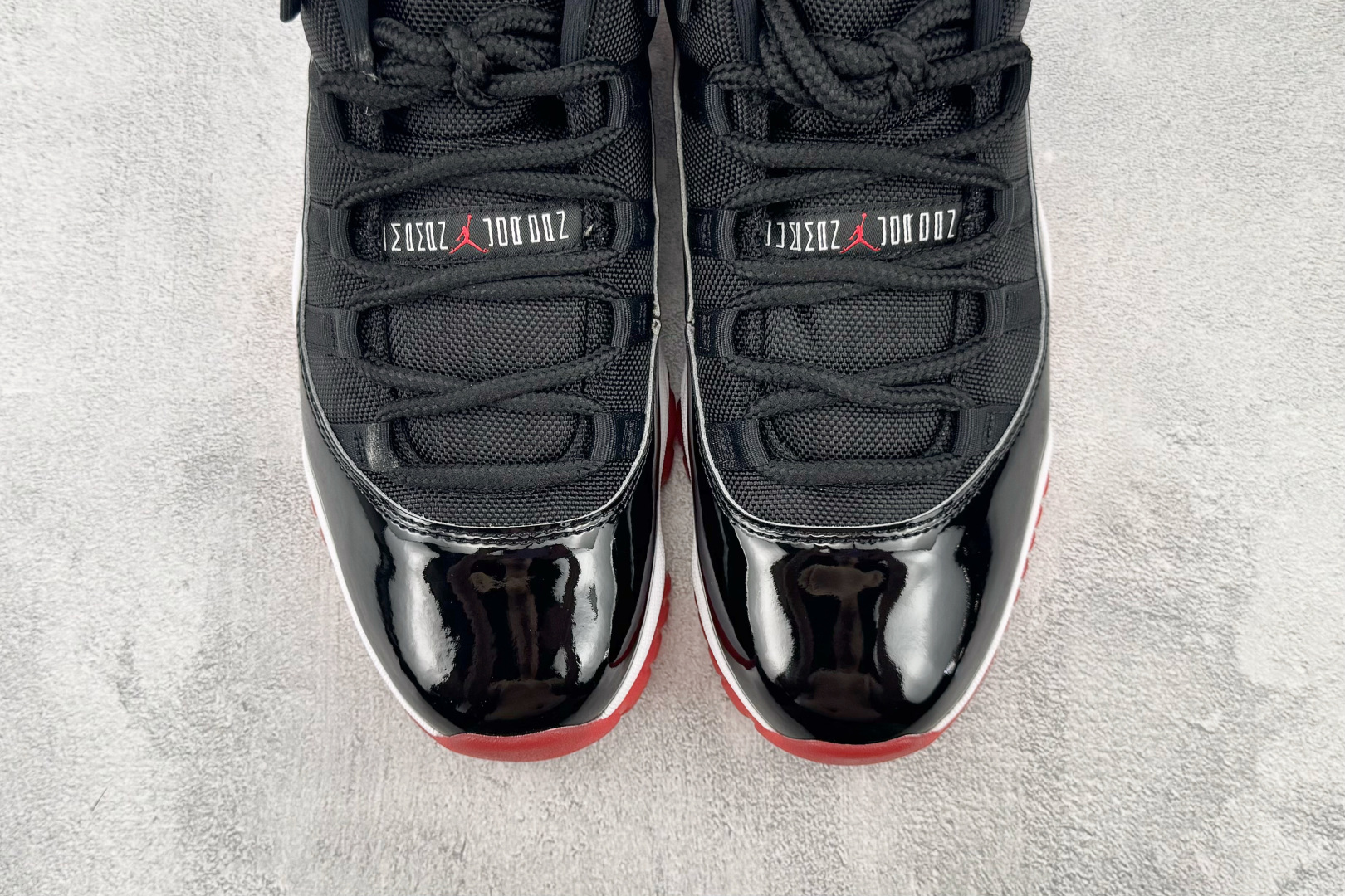 Y3 Jordan Air Jordan 11 Low Bred黑红 货号：FV5104-006 尺码：36 36.5 