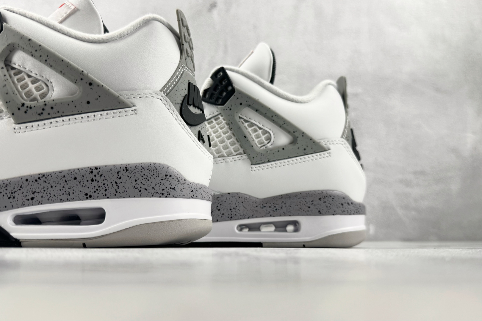 Y3 Jordan Air Jordan 4 Retro "White Cement" 白水泥 白灰 货号：FV5029