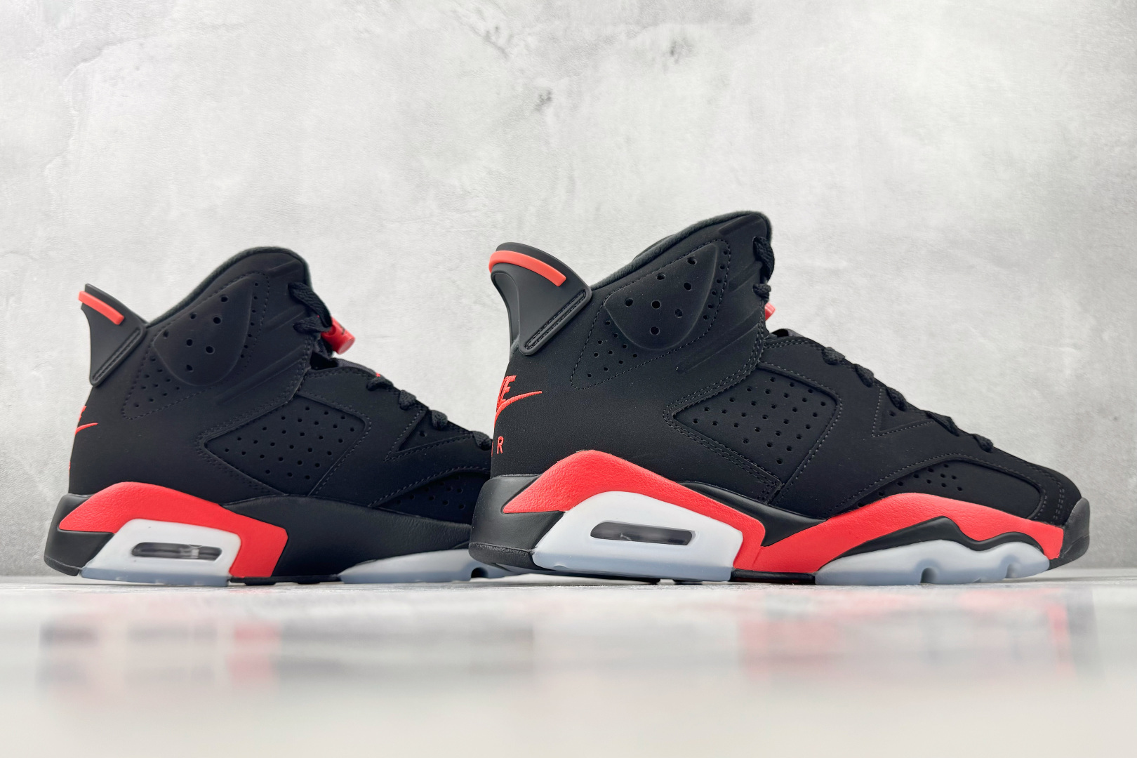 Y3 Jordan Air Jordan 6 "Infrared Salesman" 反转红外线 黑红色 货号:CT85 Y3 Jordan Air Jordan 6 "Infrared Salesman" 反转红外线 黑红色 货号:CT85