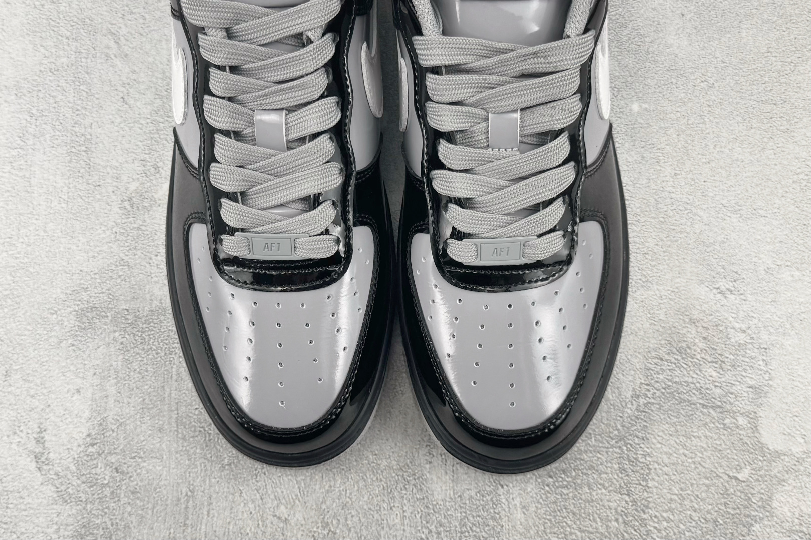 PB 外贸批次 Nike × Central Cee Air Force 1 '07 黑白灰 货号：IO9974-010